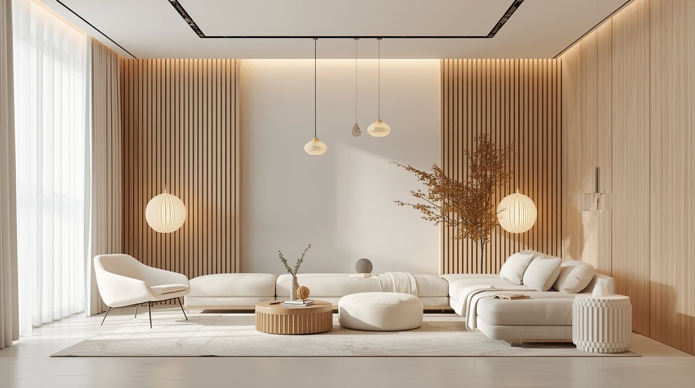 Lucid_Origin_A_luxurious_modern_home_interior_designed_as_a_li_0 The Bloom Glow™ 3D-Printed Table Lamp with Fast Charging