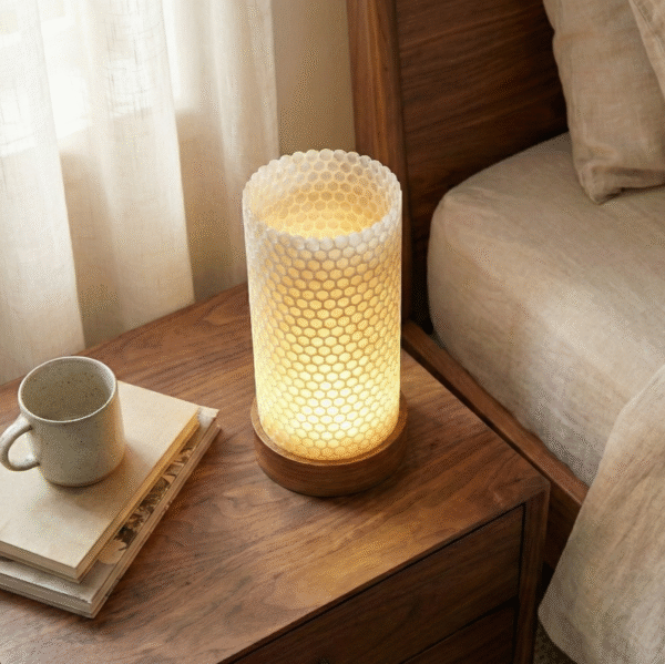 The Honeycomb Core LED Table Lamp